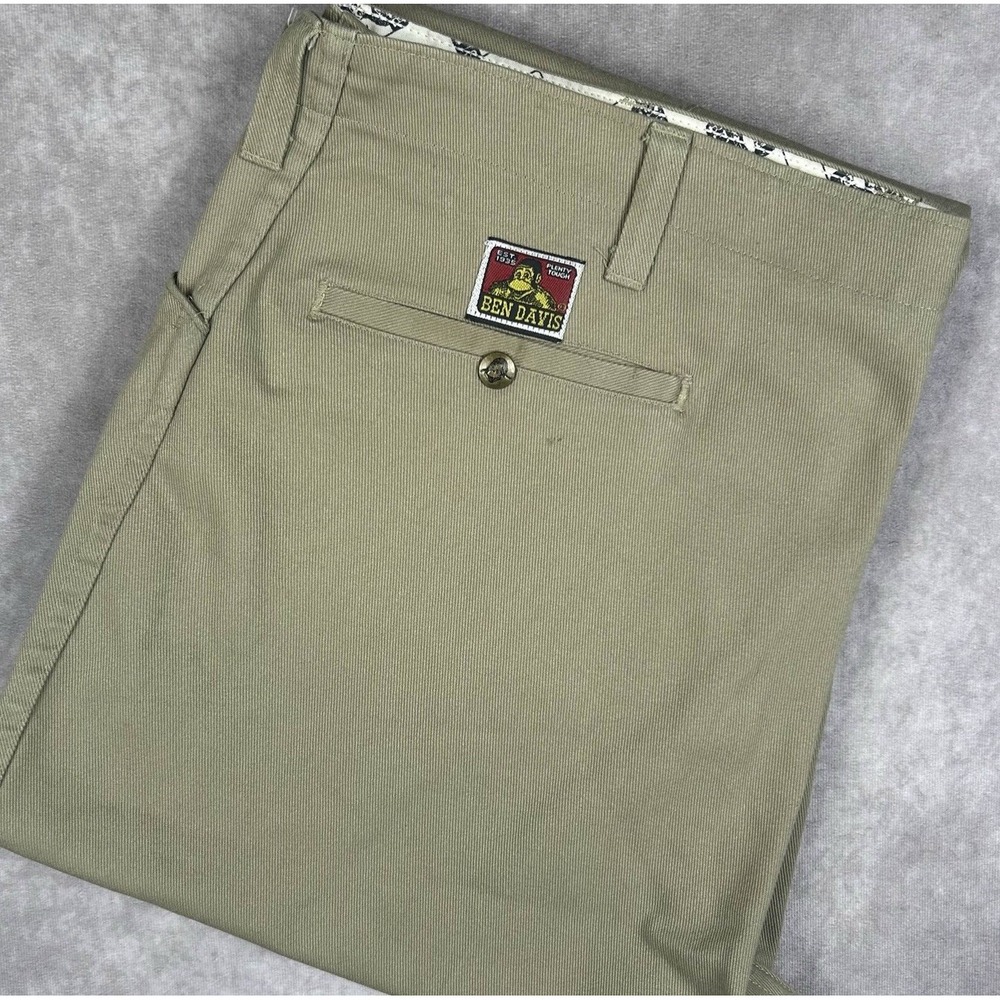Vintage Ben Davis Pants Mens 42 Khaki Work Wear Pants Style 695